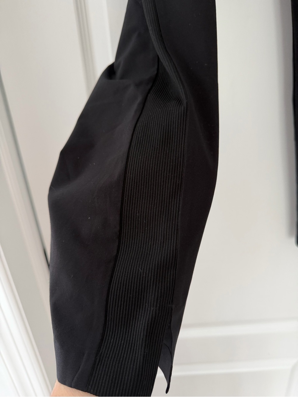 Athleta Brooklyn Ankle Pant 4P Black Petite Travel Lightweight Notch Hem - Picture 4 of 7